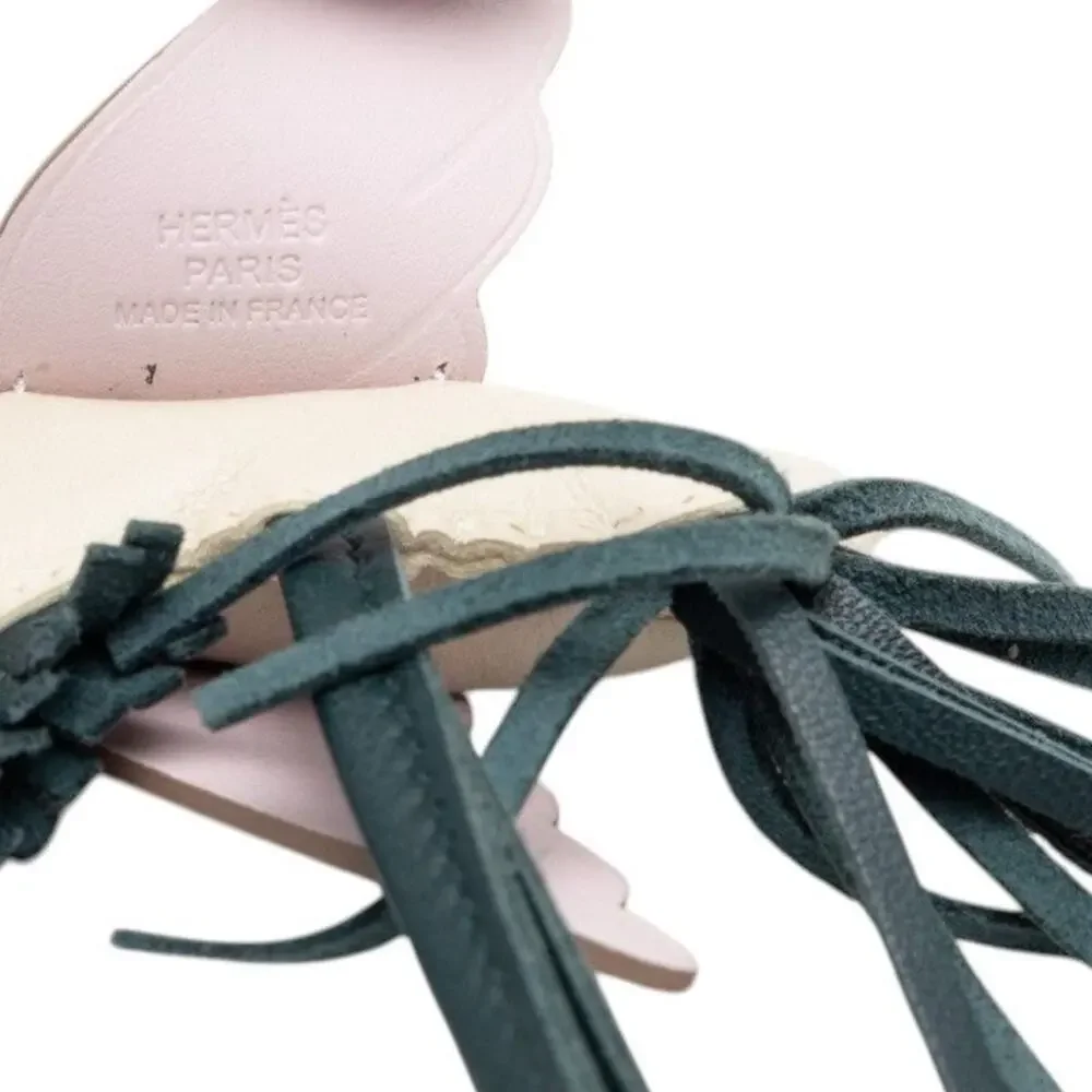 Hermes Rodeo PM Pegasus Bag Charm Craie Vert Cypress Mauve Pale Agneau Milo